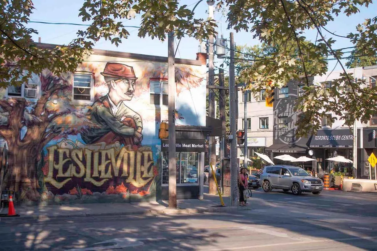 Casa Hotel Elegant 2Br Suite In Leslieville تورونتو